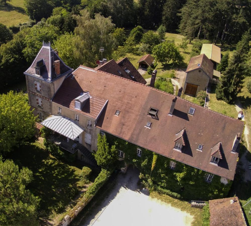 Gîte du château de Feschaux, Jura Villeneuve-sous-Pymont Extérieur photo